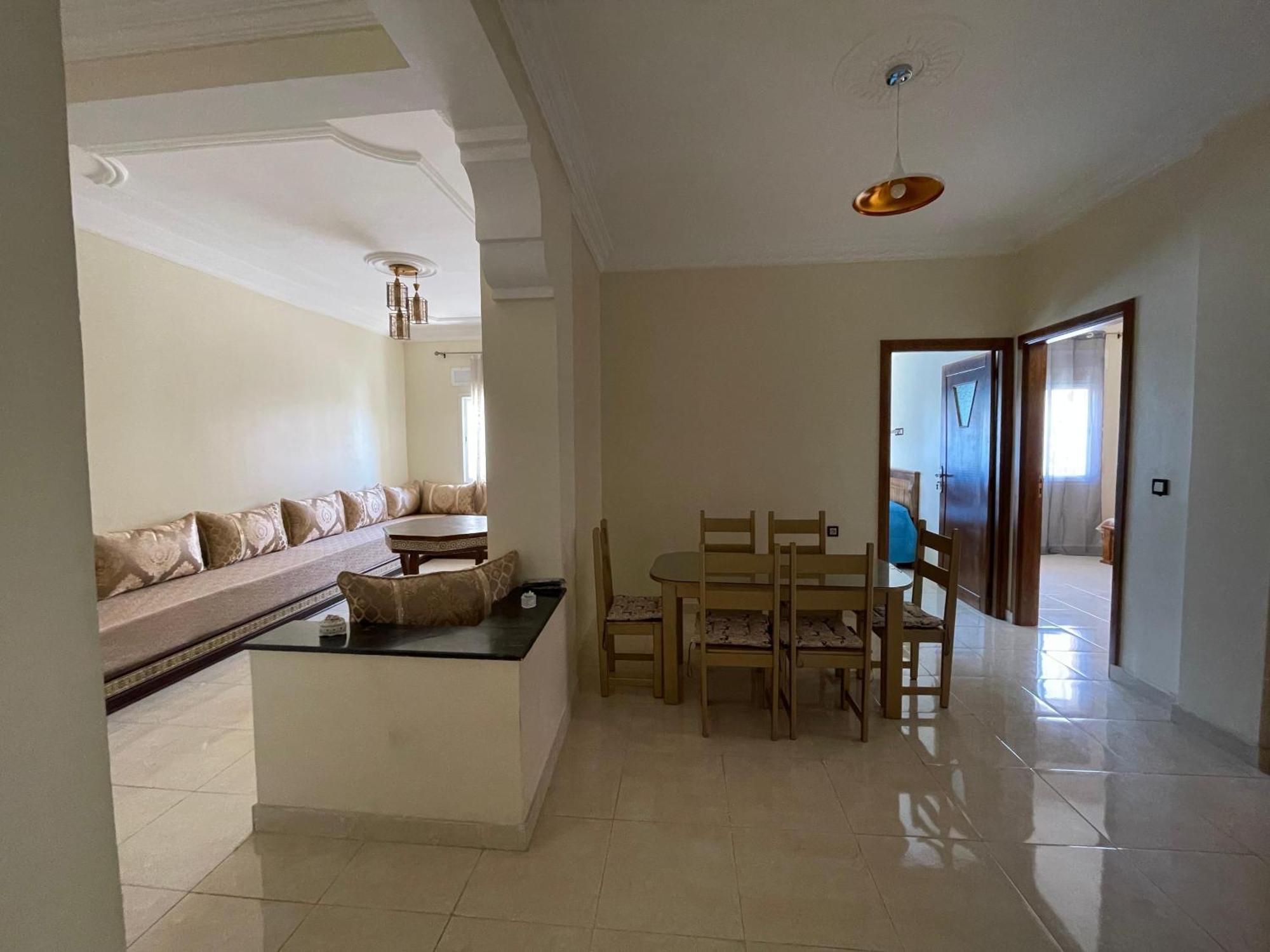 Appartement Confortable Et Spacieux A Branes, Tanger - Ideal Pour Familles Tânger Exterior foto